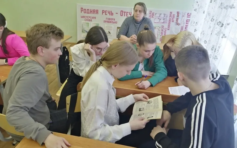 Школьники прониклись историей родного города